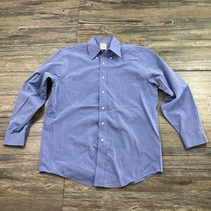 Brooks Brothers Madison Fit Button Up Shirt Mens Sz 15.5/33